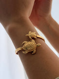 Pulsera Aro Rodio Tortugas