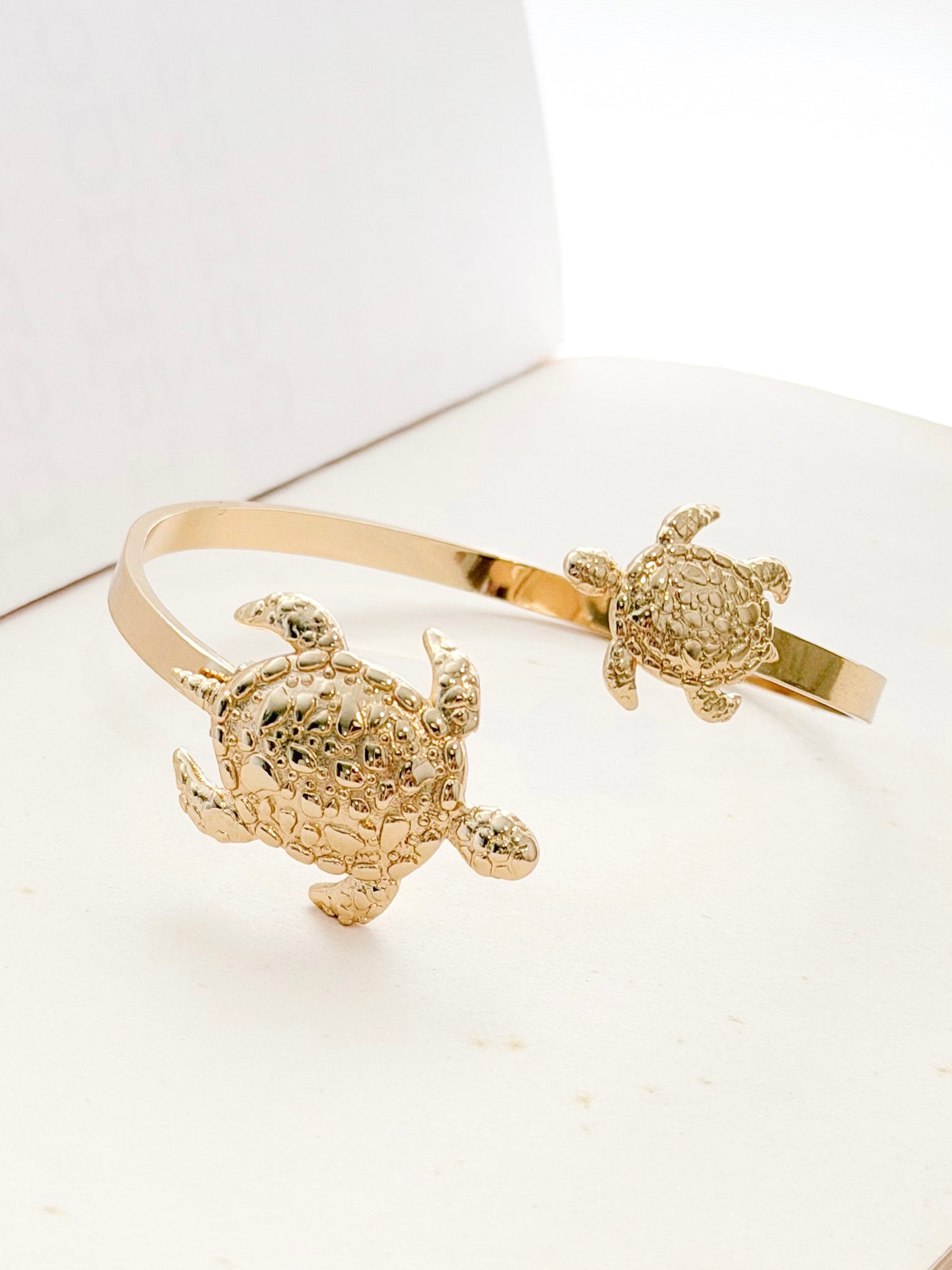 Pulsera Aro Rodio Tortugas