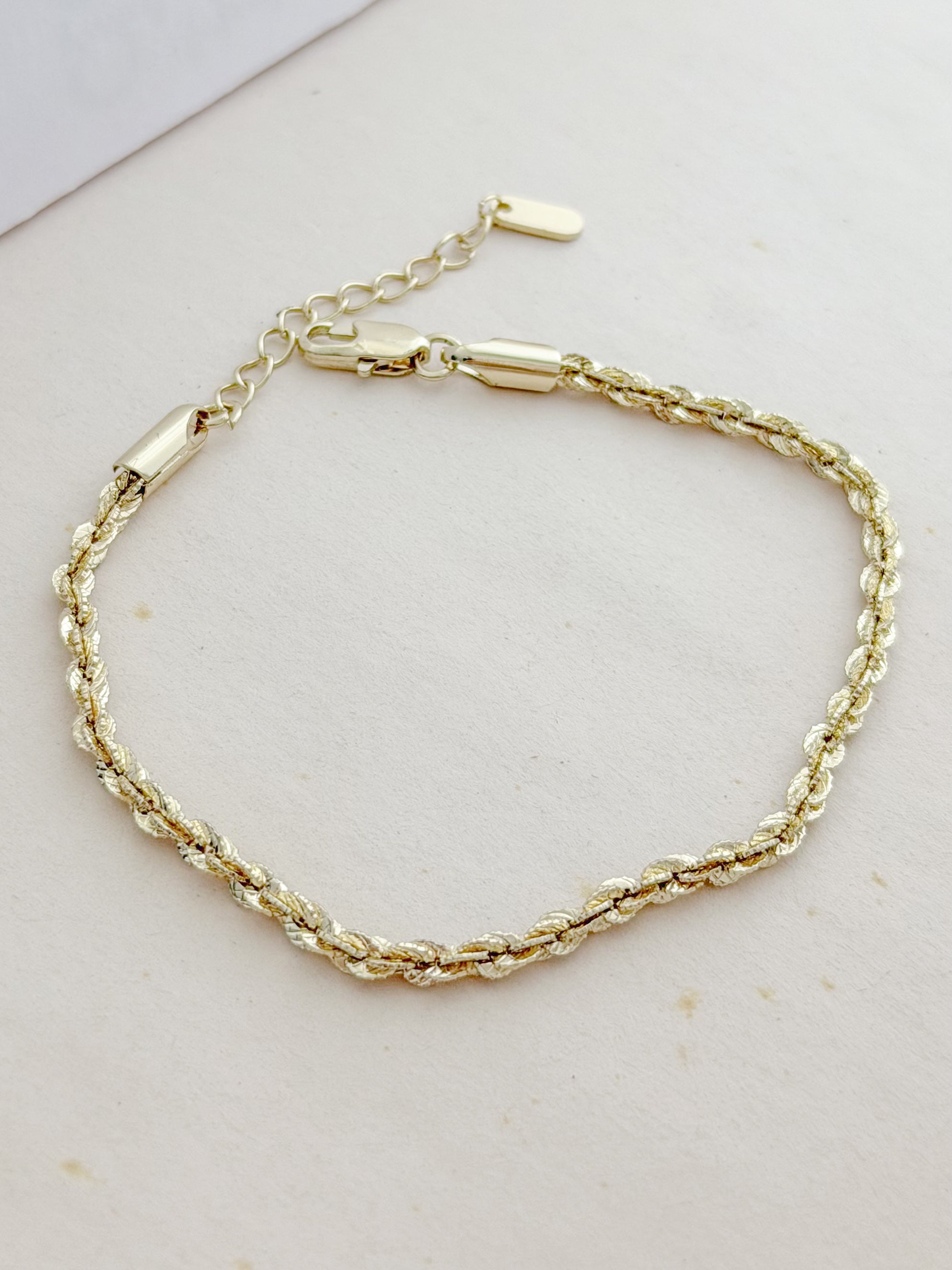 Pulsera Tenza Delgada Rodio