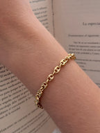 Pulsera Guci Chunki Rodio
