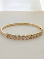 Pulsera Aro Vcf Microzircones Rodio