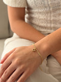 Pulsera Dije Vc Zircones