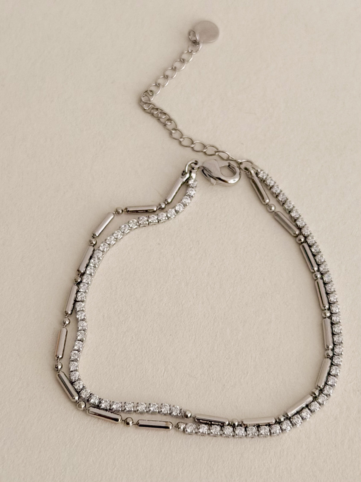 Pulsera Dije Vc Zircones