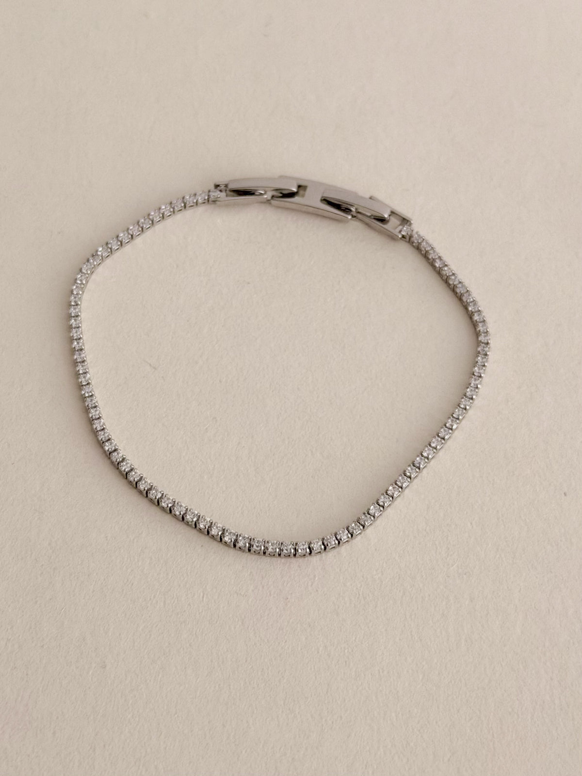 Pulsera Doble Tejido Eslabon Tenis