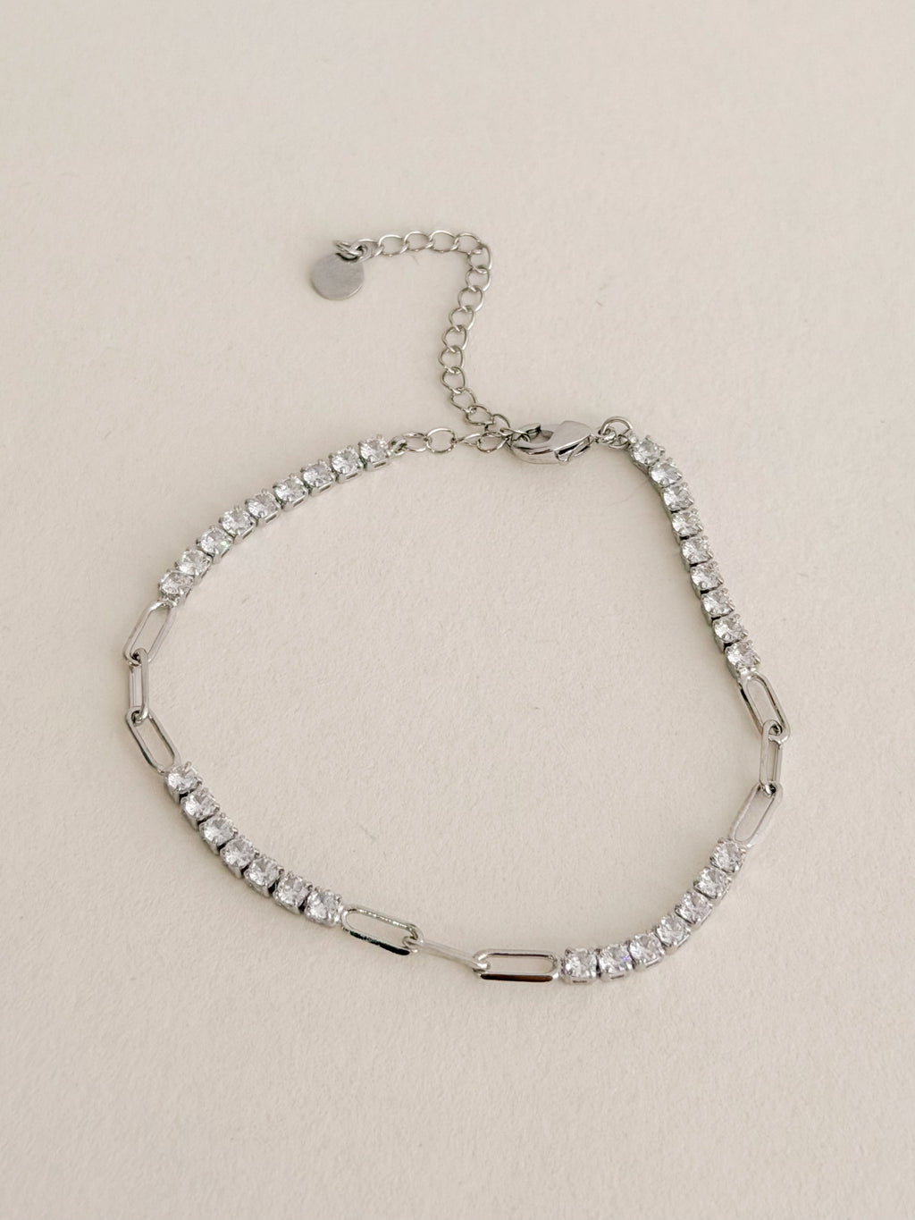 Pulsera Doble Tennis Dorado