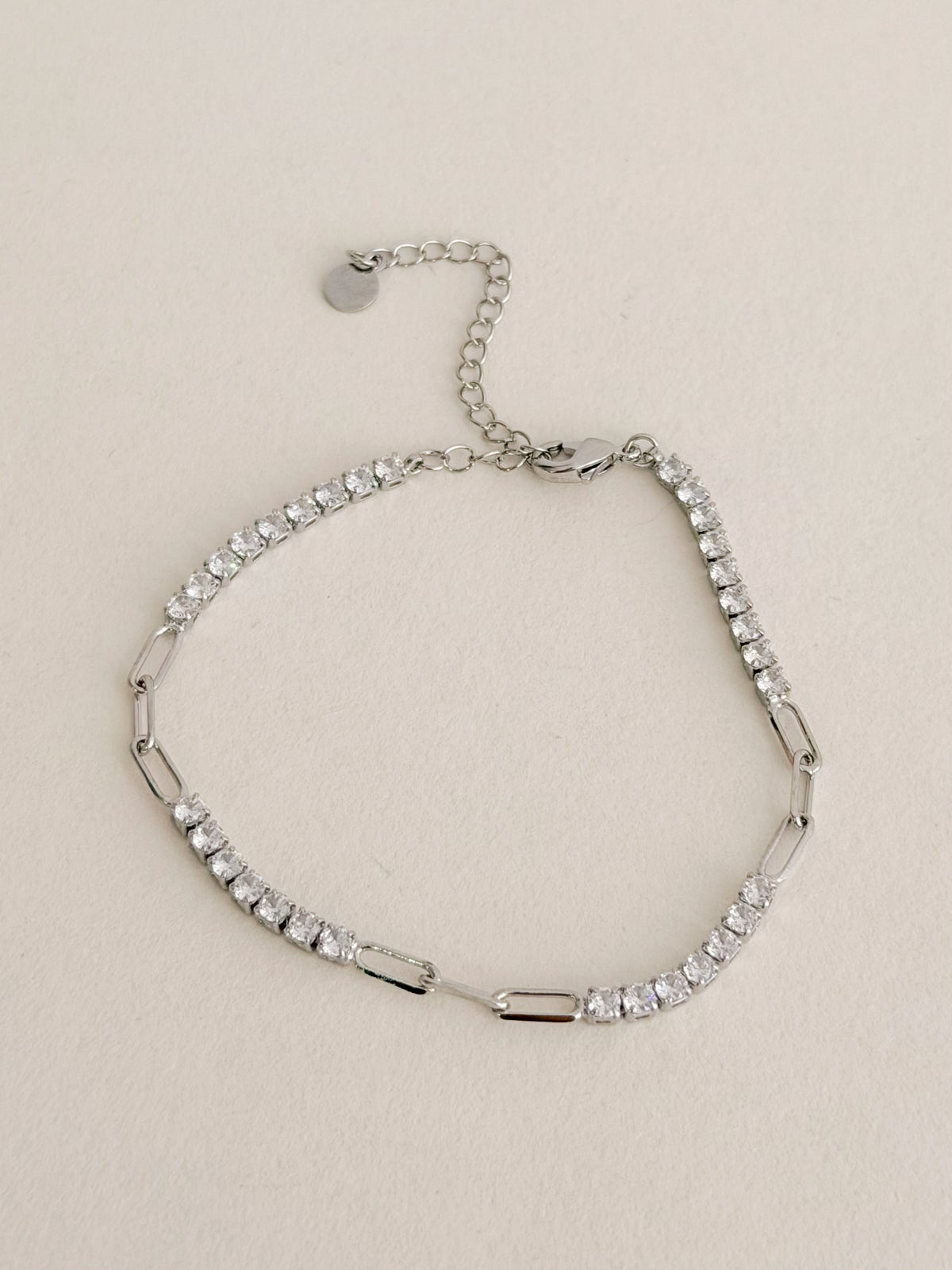 Pulsera Doble Tennis Dorado