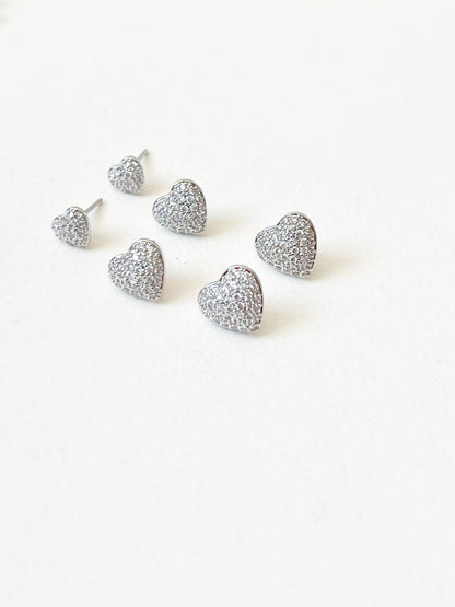 Set X3 Corazón Microzircones