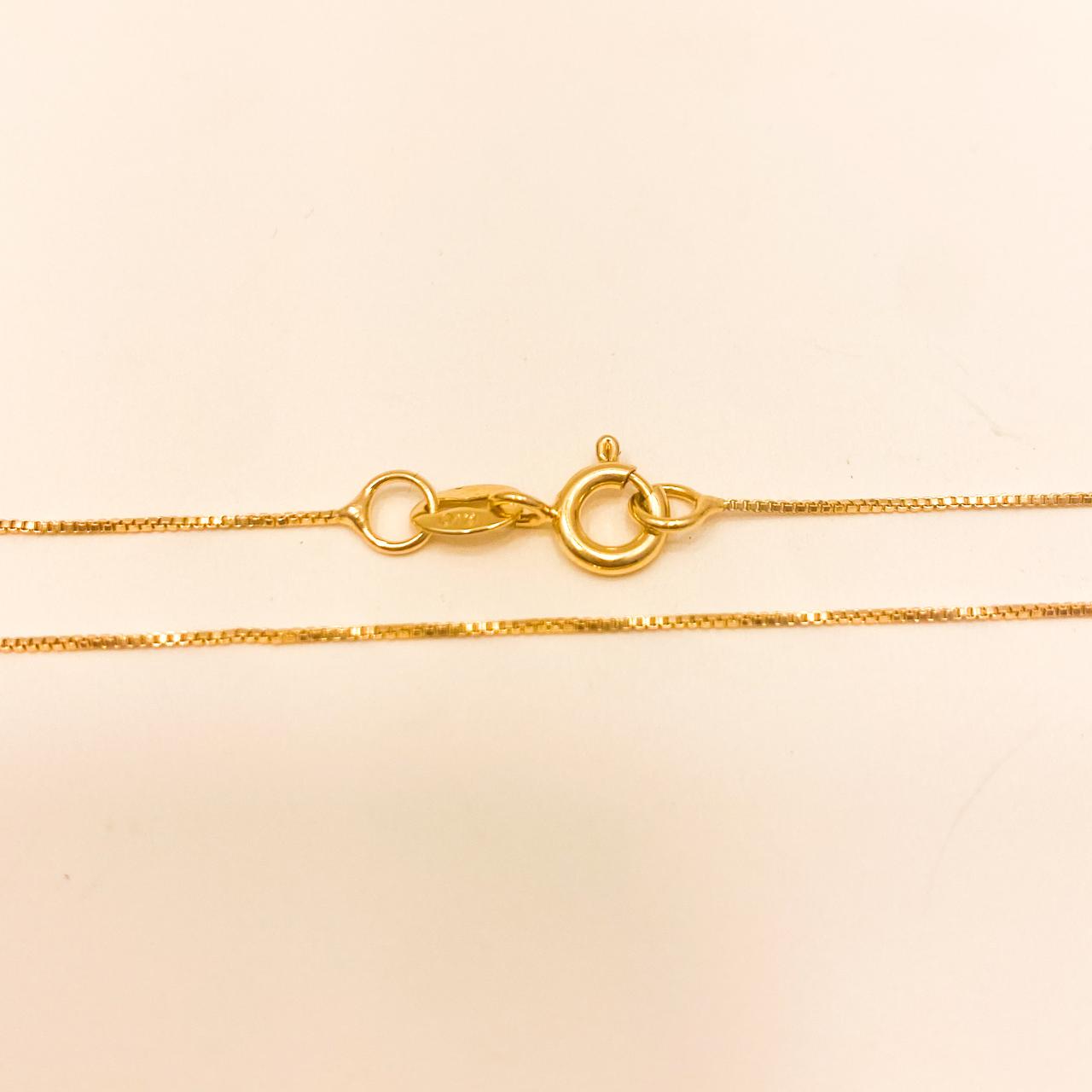 Cadena Venesiana Oro Laminada