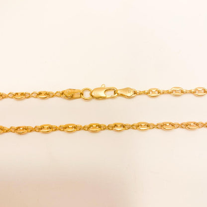 Cadena Gucci Oro Laminado